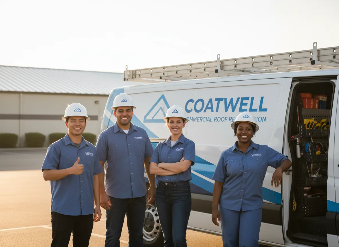 Commercial roof coating company in South Carver, MA